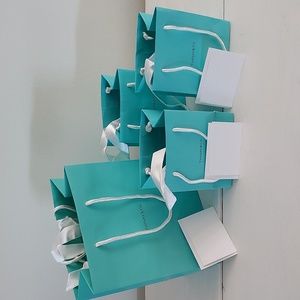 Tiffany & Co. Gift Bags, Ribbon & Gift Cards